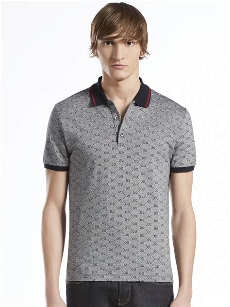 gucci men's polo top|authentic Gucci polo shirts.